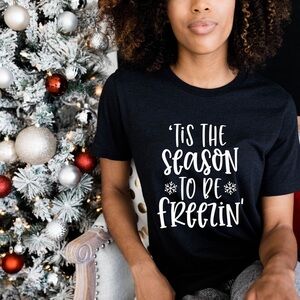 You Won’t Catch A Cold In Our Freezin’ Tee Shirt. But You Could Catch A Hug